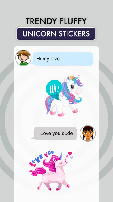 Capturas de tela do Fluffy Unicorn - Animated