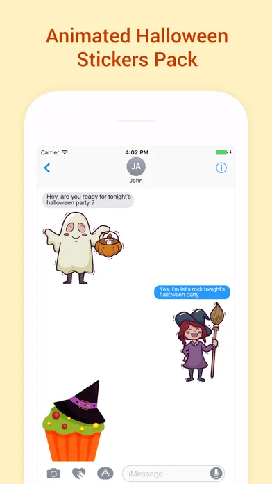 Animated Halloween Stickers!应用截图