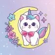 Caticorn Stickers Caticorn Stickers