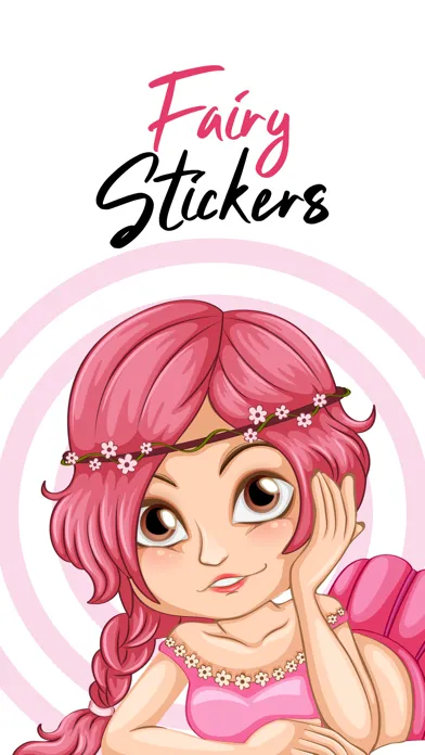 Tangkapan layar Fairy Stickers-Colorful Emojis