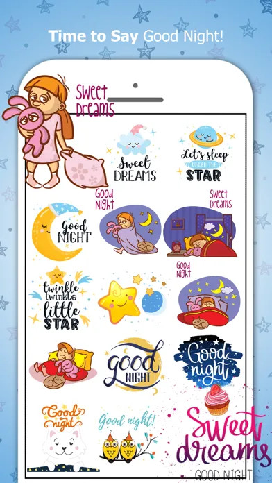 Tangkapan skrin Sweet Dream Stickers!!