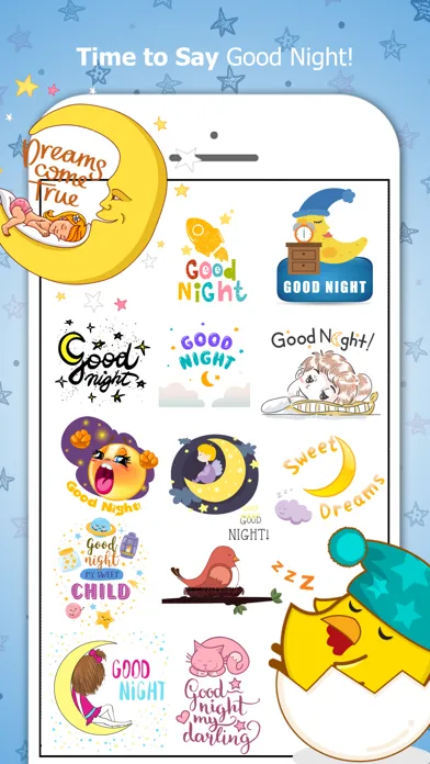Tangkapan skrin Sweet Dream Stickers!!