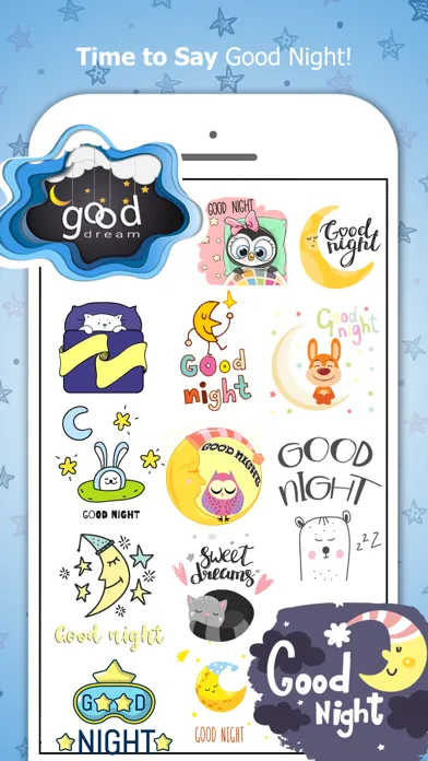 Tangkapan skrin Sweet Dream Stickers!!