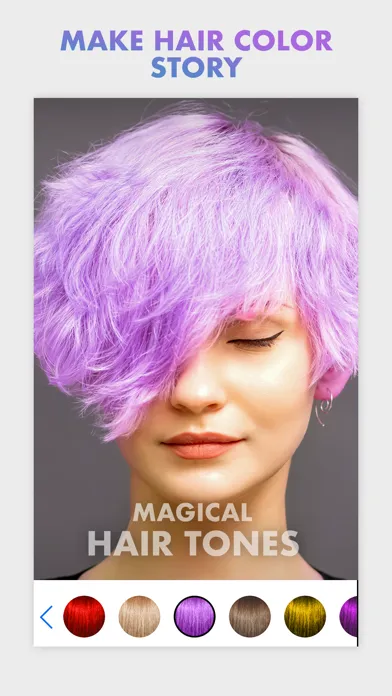 Zrzuty ekranu Hair Color & Eye Color Changer