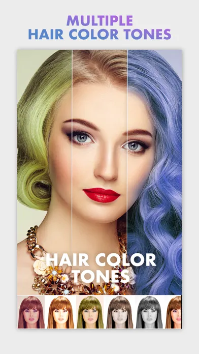 Zrzuty ekranu Hair Color & Eye Color Changer