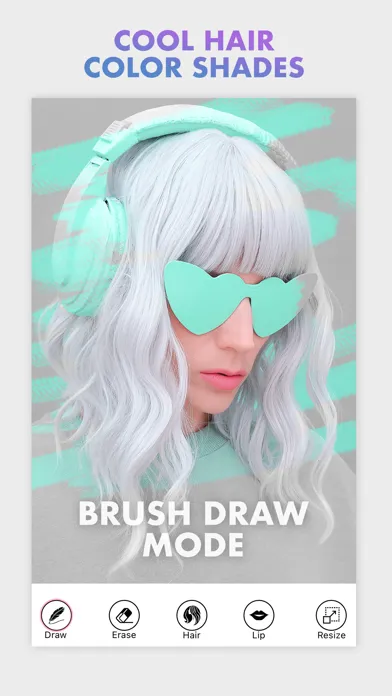 Zrzuty ekranu Hair Color & Eye Color Changer