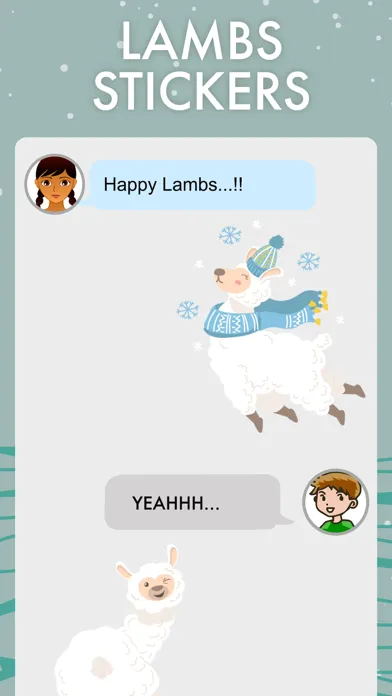 Lamb Stickers Screenshots
