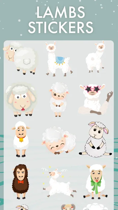 Lamb Stickers Screenshots