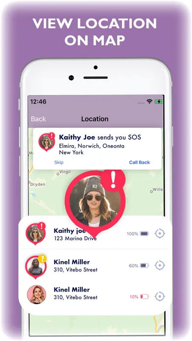 Tangkapan layar Phone Number Tracker - Friends