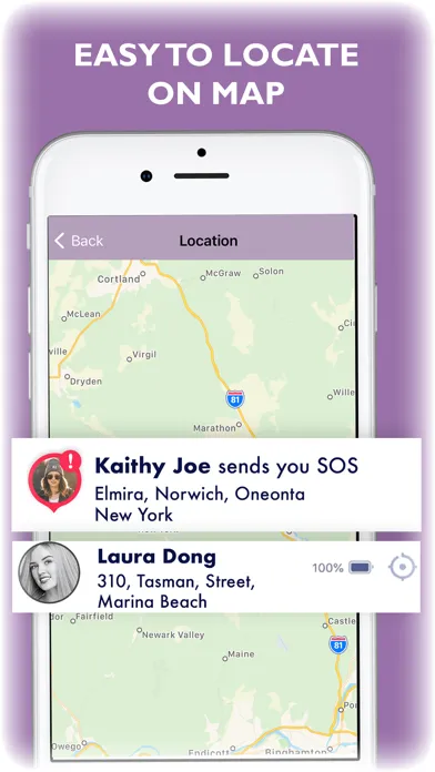 Tangkapan layar Phone Number Tracker - Friends