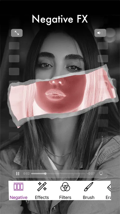 Скриншоты Negative Photo Video Stories