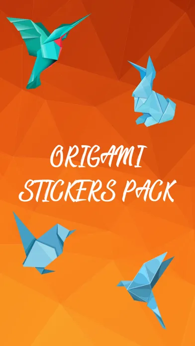 Capturas de pantalla de Origami Stickers Pack