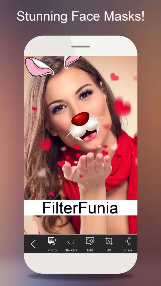 صور Filterfunia - Add Stunning Filters, Stickers & Flower Frames To You Images!