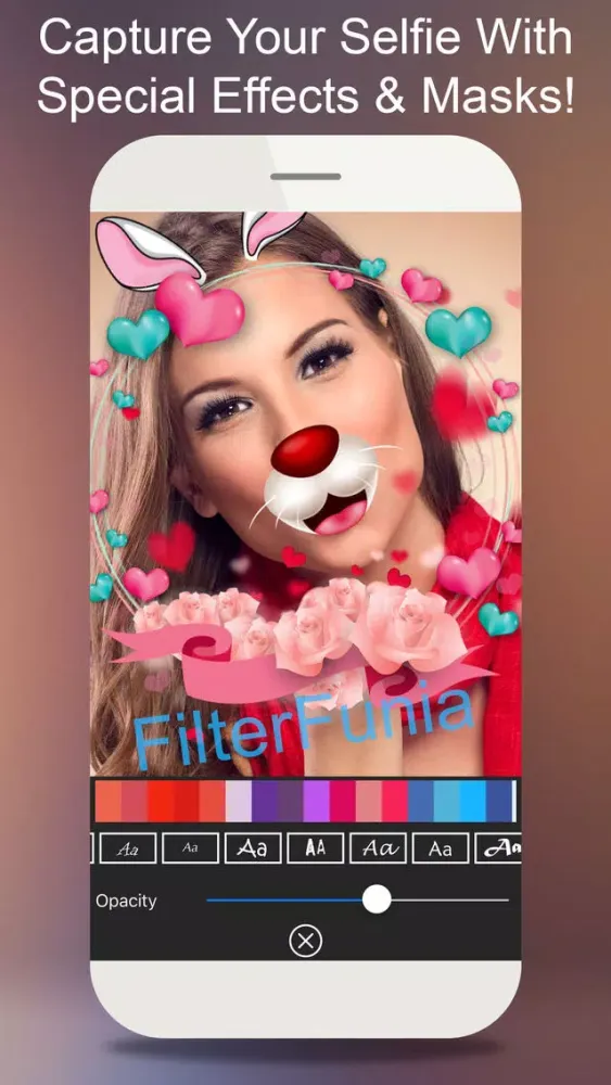 صور Filterfunia - Add Stunning Filters, Stickers & Flower Frames To You Images!