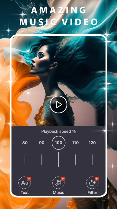 Capturas de tela do Reverse Video Editor Maker