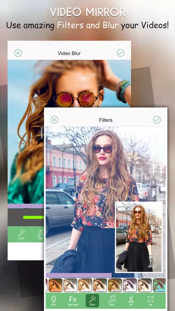 Video Mirror Editor - Video Flipper and Merger स्क्रीनशॉट