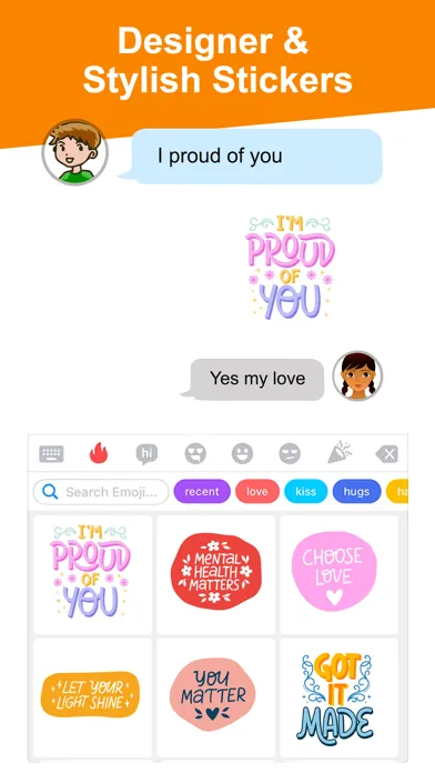 Watercolor Text Stickers Ekran Görüntüleri