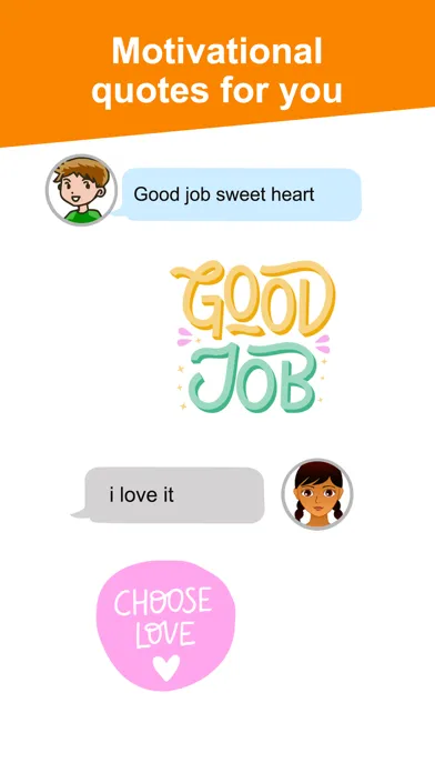 Watercolor Text Stickers Ekran Görüntüleri