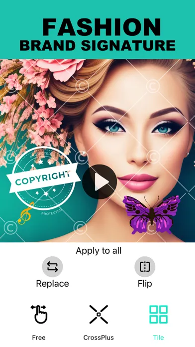 Zrzuty ekranu Add Watermark -Watermark Photo