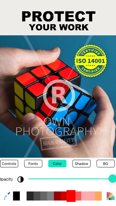 Zrzuty ekranu Add Watermark -Watermark Photo