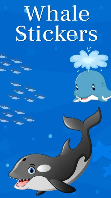 Скриншоты Whale Stickers!