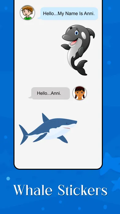Скриншоты Whale Stickers!