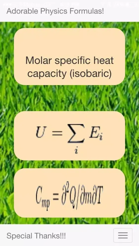 Adorable Physics Formula FlashCards應用截圖