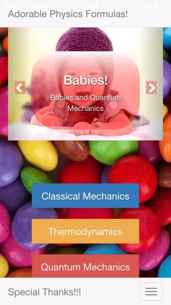 Adorable Physics Formula FlashCards應用截圖