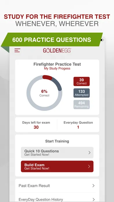 Firefighter Practice Test Prep Screenshots