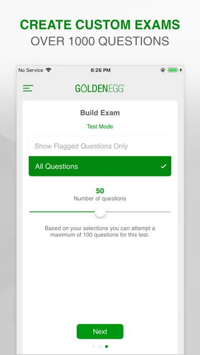 MBE Practice Test Prep Screenshots