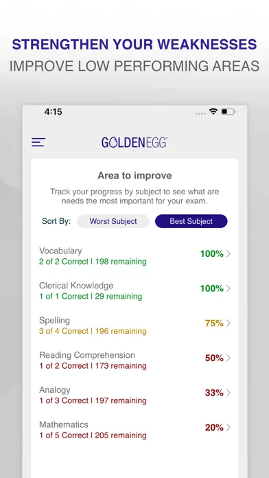 IAS Civil Service Test Prep Screenshots