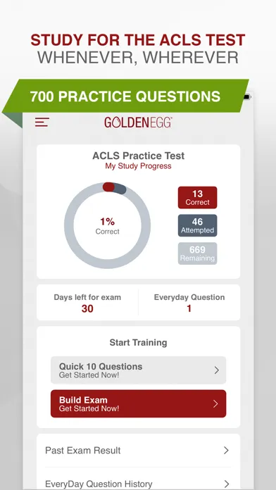 ACLS Practice Test Prep Screenshots