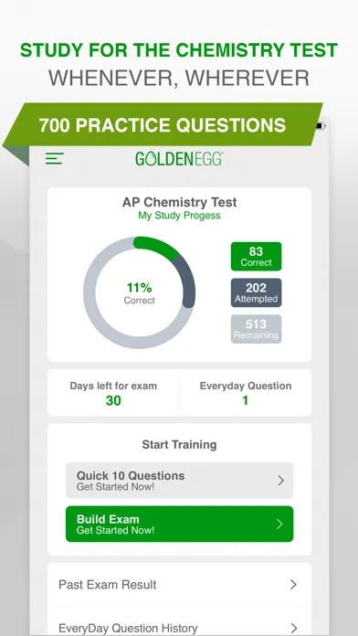 AP Chemistry Practice Test سکرین شاٹس