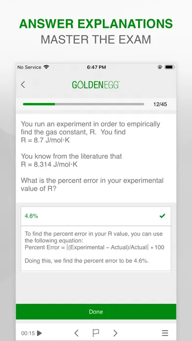 AP Chemistry Practice Test سکرین شاٹس