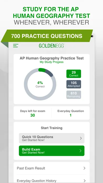 AP Human Geography Test Prep.应用截图