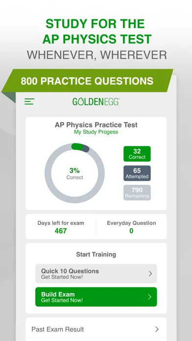 Captures d'écran de AP Physics Practice Test Prep