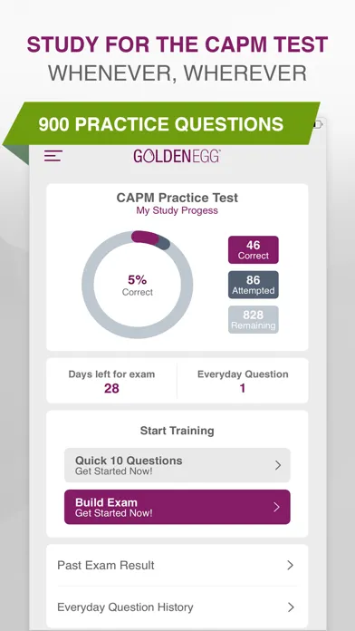 CAPM Practice Test Pro应用截图