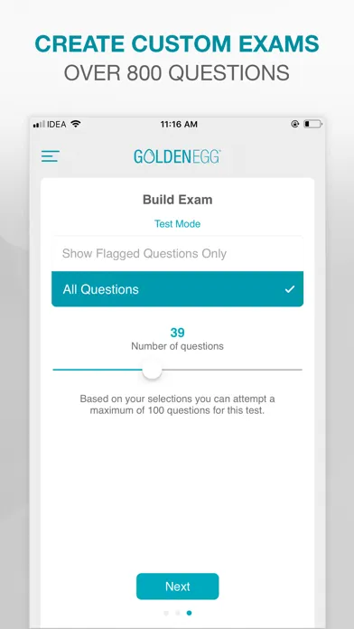 Golden Egg CFA® Exam Level 1 سکرین شاٹس