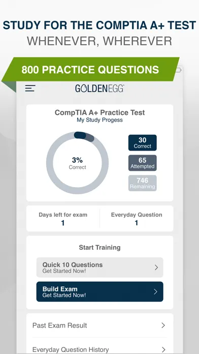 CompTIA A+ Practice Test Pro Ekran Görüntüleri