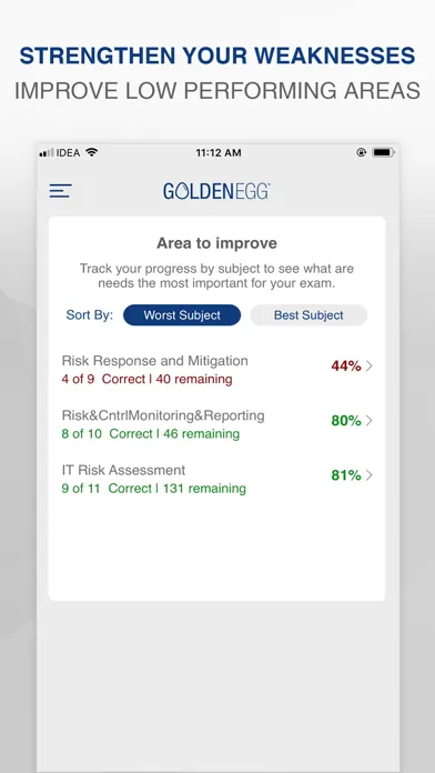 CRISC Practice Test سکرین شاٹس