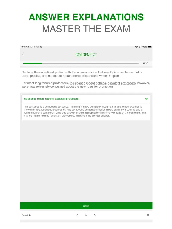 GMAT Practice Test Prep iPad  স্ক্রিনশট