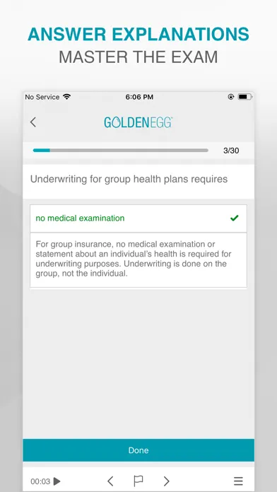 Life & Health Insurance Test سکرین شاٹس