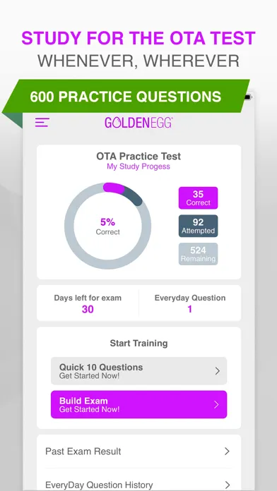 OTA Practice Test Prep应用截图