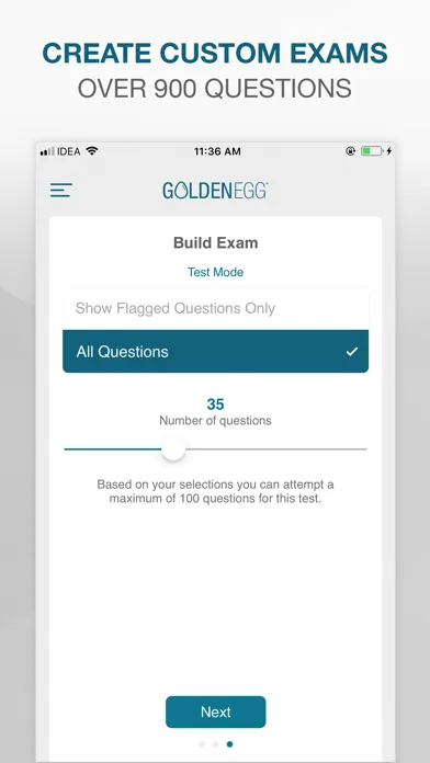 Tangkapan skrin PTCE Practice Test Pro