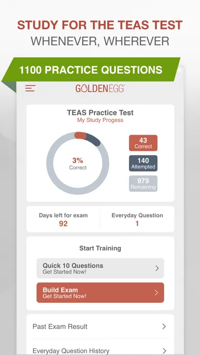 TEAS Practice Test Pro スクリーンショット