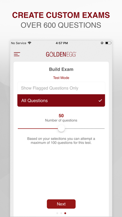 Ảnh chụp màn hình của USMLE Practice Test Step 2