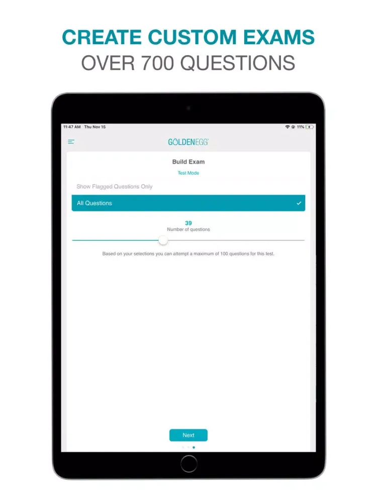 Golden Egg CFA® Exam Level 2. iPad  سکرین شاٹس