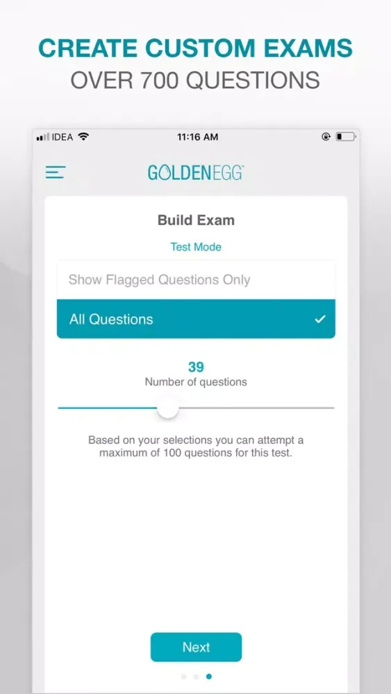 Golden Egg CFA® Exam Level 2. سکرین شاٹس
