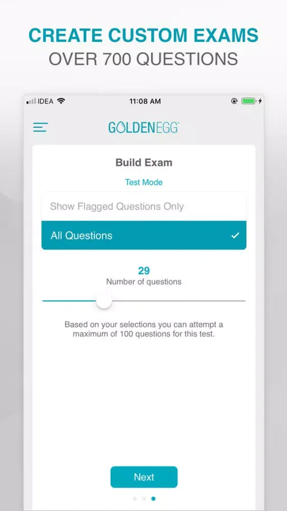 CFP Practice Test Screenshots