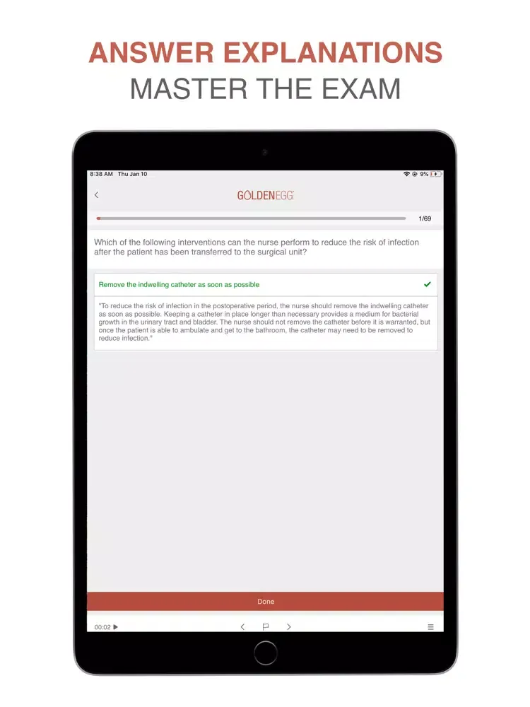 CNOR Practice Test Pro iPad  スクリーンショット